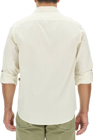 Camisa regular 
Bege