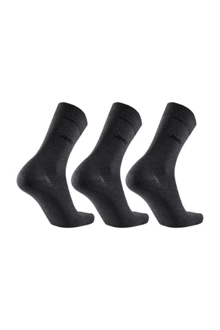 3 pares de meias - Antracite
