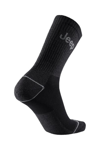 3 pares de meias - Preto