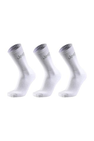 3 pares de meias - Branco