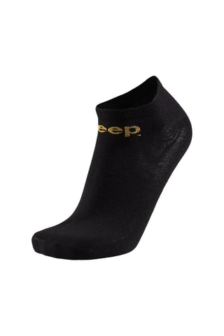 3 pares de meias curtas - Preto