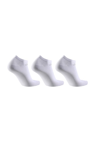 3 pares de meias curtas - Branco