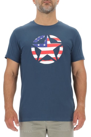 T-shirt - Azul-marinho