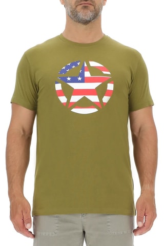 T-shirt - Verde-azeitona