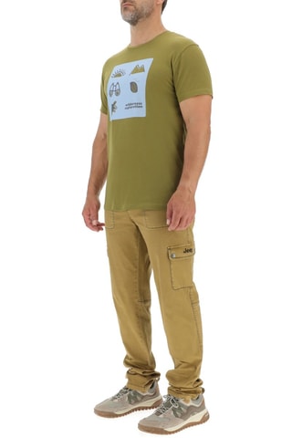 T-shirt - Verde-azeitona