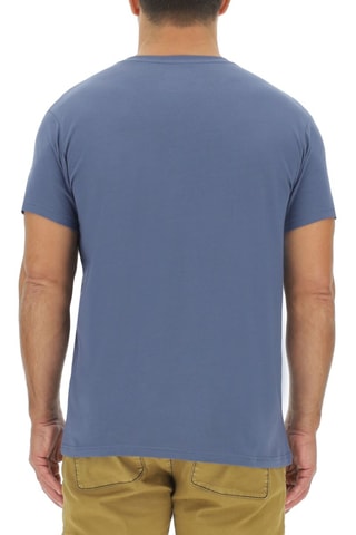 T-shirt com capuz - Azul