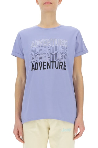 T-shirt  Azul e preto