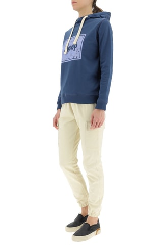 Sweat com capuz 
Azul