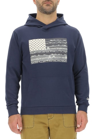 Sweat com capuz 
Azul