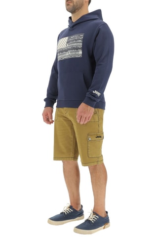 Sweat com capuz 
Azul