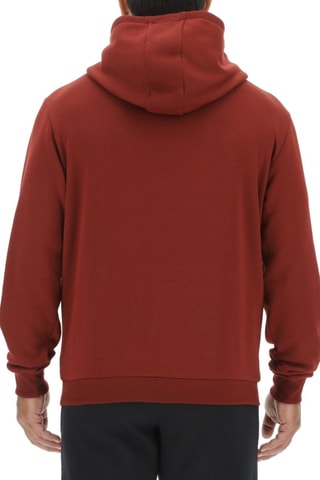 Sweat com capuz - Vermelho