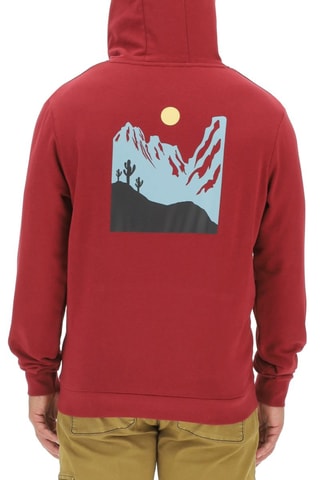 Sweat com capuz - Vermelho