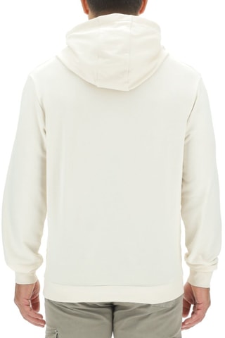 Sweat com capuz - Branco