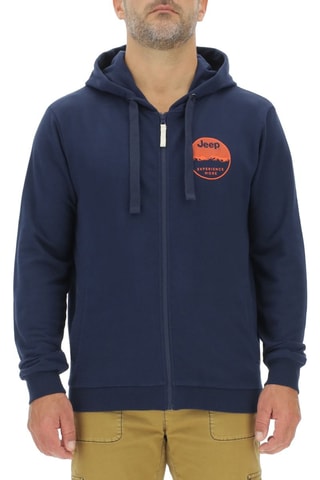 Sweat com capuz - Azul-marinho