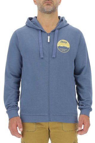 Sweat com capuz - Azul