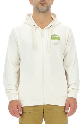 Sweat com capuz - Branco