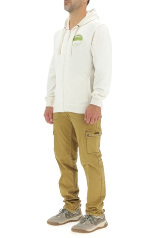 Sweat com capuz - Branco