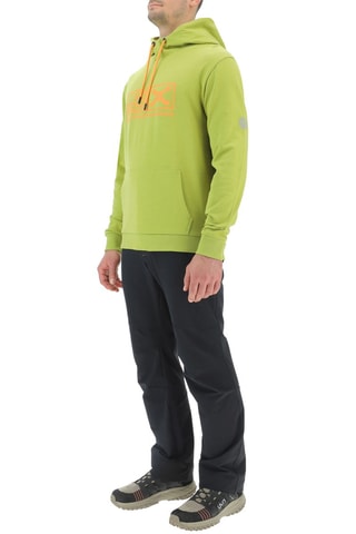 Sweat com capuz 
Verde