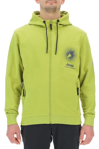 Sweat com capuz 
Verde