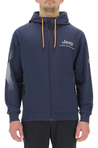 Sweat com capuz 
Azul