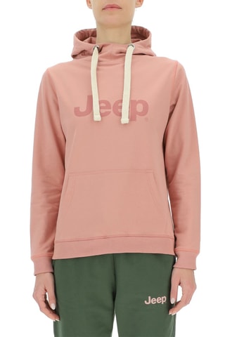 Sweat com capuz 
Rosa