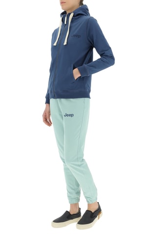 Sweat com capuz 
Azul