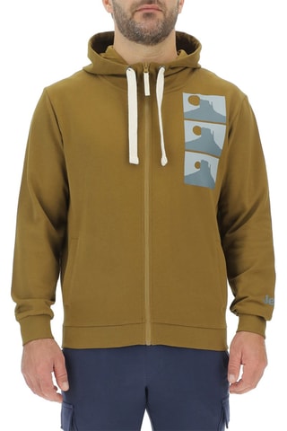 Sweat com capuz 
Castanho