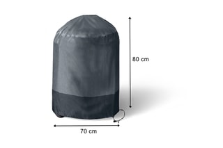 Capa de proteção para barbecue redondo - 70 x 80 cm