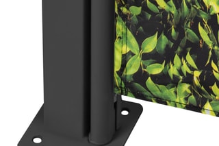 Para-vento retrátil opaco - 400 x 180 cm