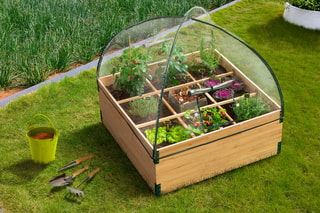 Estufa hortícola com compostor integrado - 100 x 100 x 90 cm