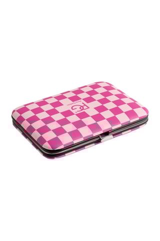 Kit portátil de manicure - 5 produtos - Rosa