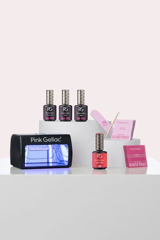 Kit de manicure semi-permanente Essentiels Dashing Glace - 5 produtos