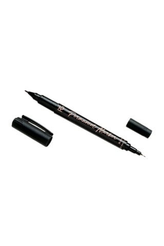 Feltro permanente de ponta dupla nail art - Preto