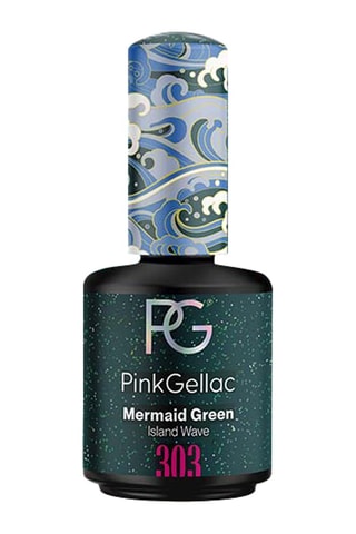 Verniz semi-permanente - N°303 Mermaid Green - 15 ml