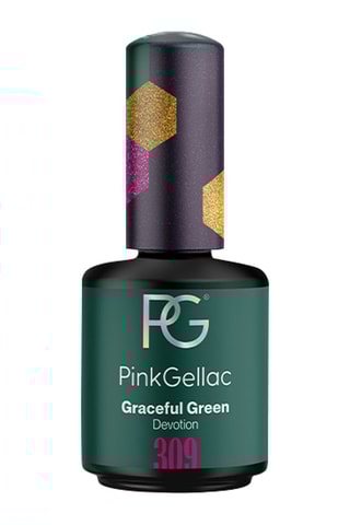 Verniz semi-permanente - N°309 Graceful Green - 15 ml