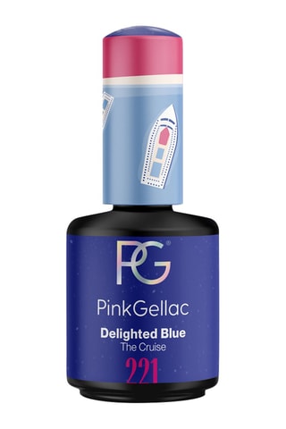 Verniz semi-permanente - N°221 Delighted Blue - 15 ml