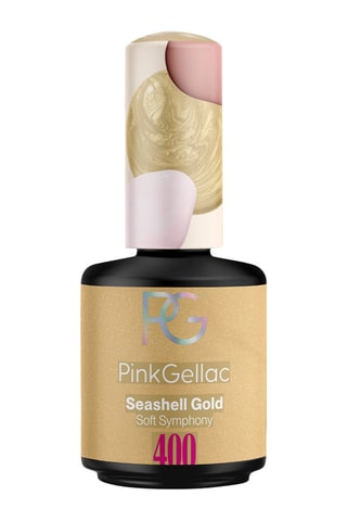 Verniz semi-permanente - N°400 Seashell Gold - 15 ml
