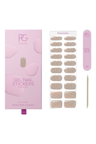 Autocolantes para unhas - 016 Champagne Sparkle