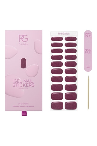Autocolantes para unhas - 020 Sparkling Plum