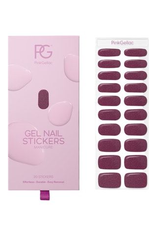 Autocolantes para unhas - 020 Sparkling Plum