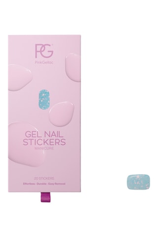 Autocolantes para unhas - 009 Holographic Blue