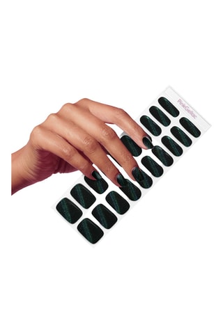Autocolantes para unhas - 019 Cat Eye Black Onyx
