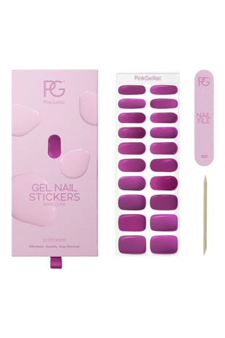 Autocolantes para unhas - 010 Bubblegum Chrome