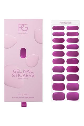Autocolantes para unhas - 010 Bubblegum Chrome