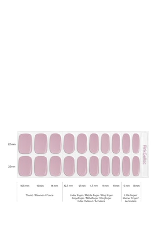 Autocolantes para unhas - 021 Pearly Pink