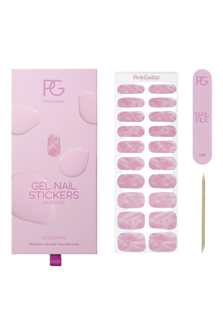 Autocolantes para unhas - 048 Marbled Pink
