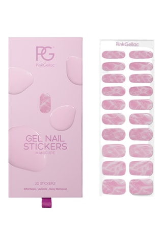 Autocolantes para unhas - 048 Marbled Pink