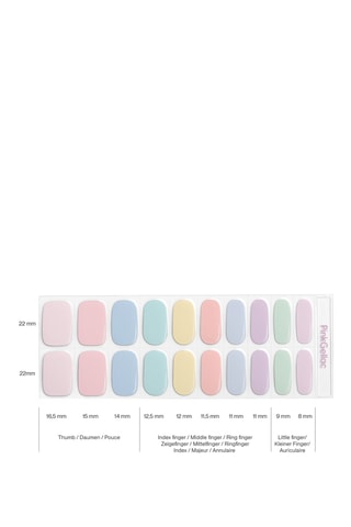 Autocolantes para unhas - 002 Pastel Party
