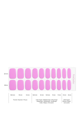 Autocolantes para unhas - 029 Sweet Lilac