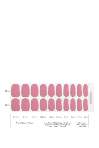 Autocolantes para unhas - 004 Muted Rose